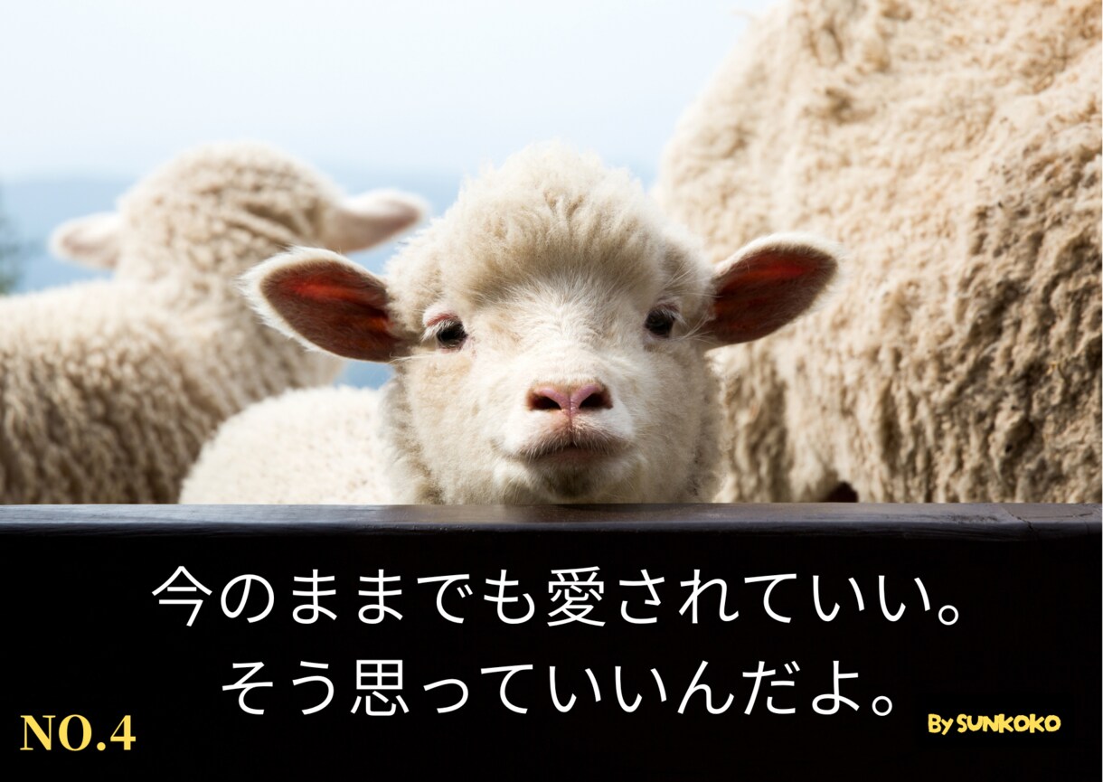 心に寄り添う「癒しのKOTOBA」54枚セットます 言葉の力で心を整える。 「癒しの言葉メッセージ画像」セット イメージ9