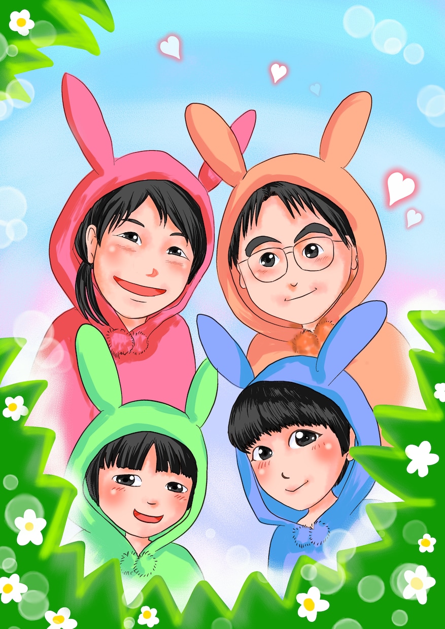 似顔絵描きます 似顔絵描きます！希望のタッチで！ イメージ8