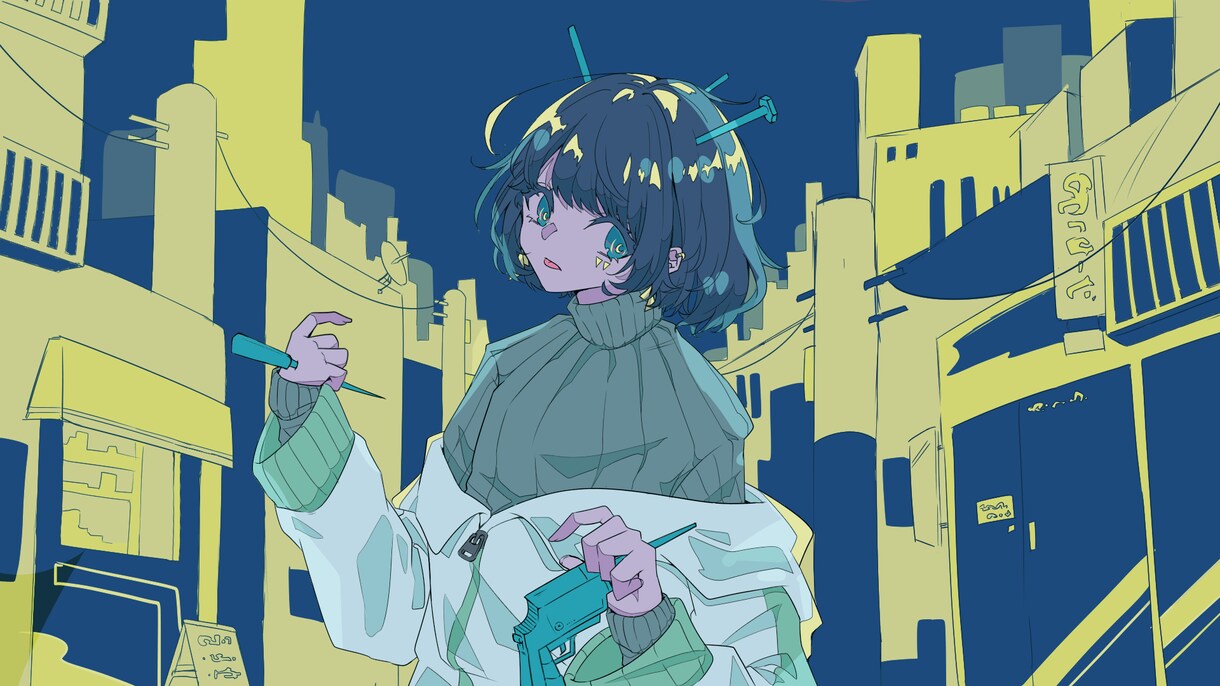 動くイラストmv/アニメーションmv 制作します アニメーション、1枚絵、どちらもお受けします！ イメージ6