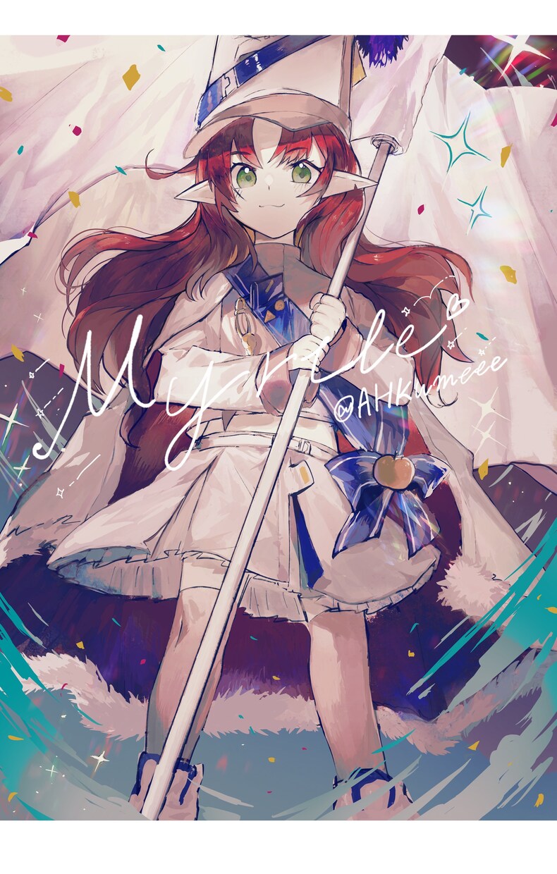 厚塗りタッチの一枚絵を描きます 透明感ある厚塗りタッチのイラストで個性を イメージ6