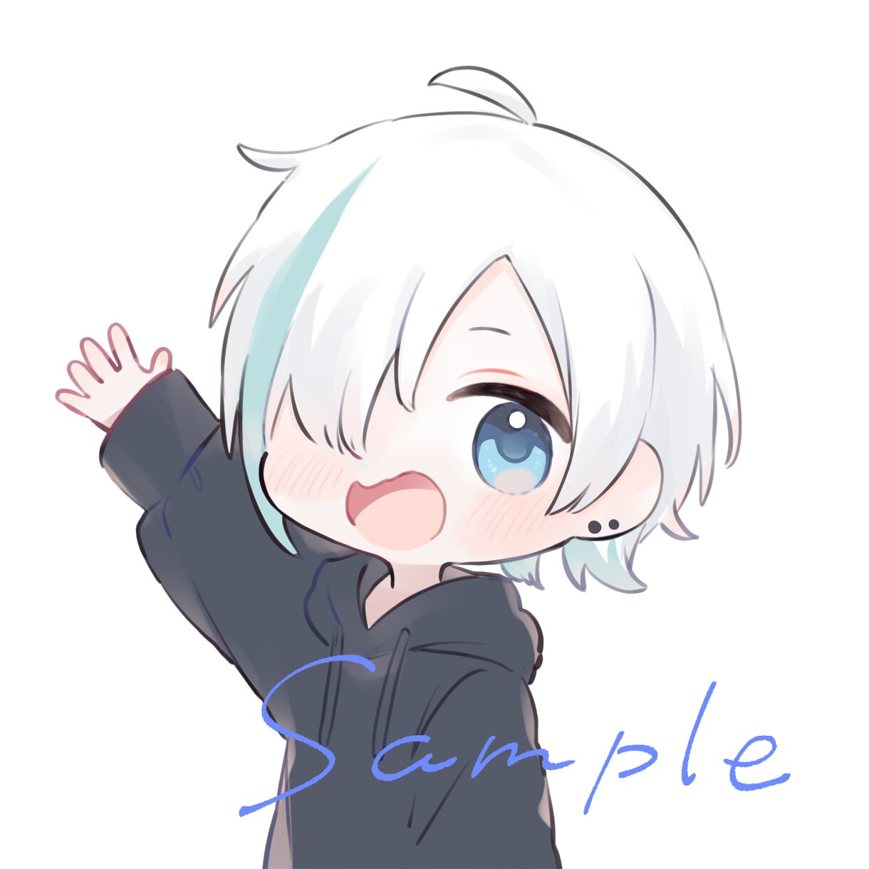 ゆるっと可愛いイラストお描きします 自分だけのイラストが欲しい方に！ イメージ4