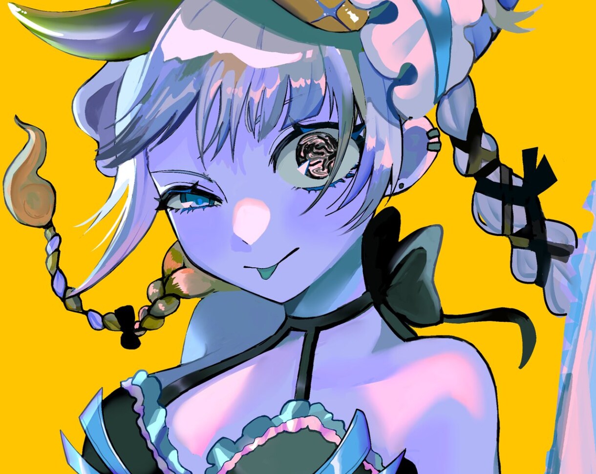 イラスト描きます キャラクターデザイン、サムネイル、VTuberの記念イラスト イメージ2