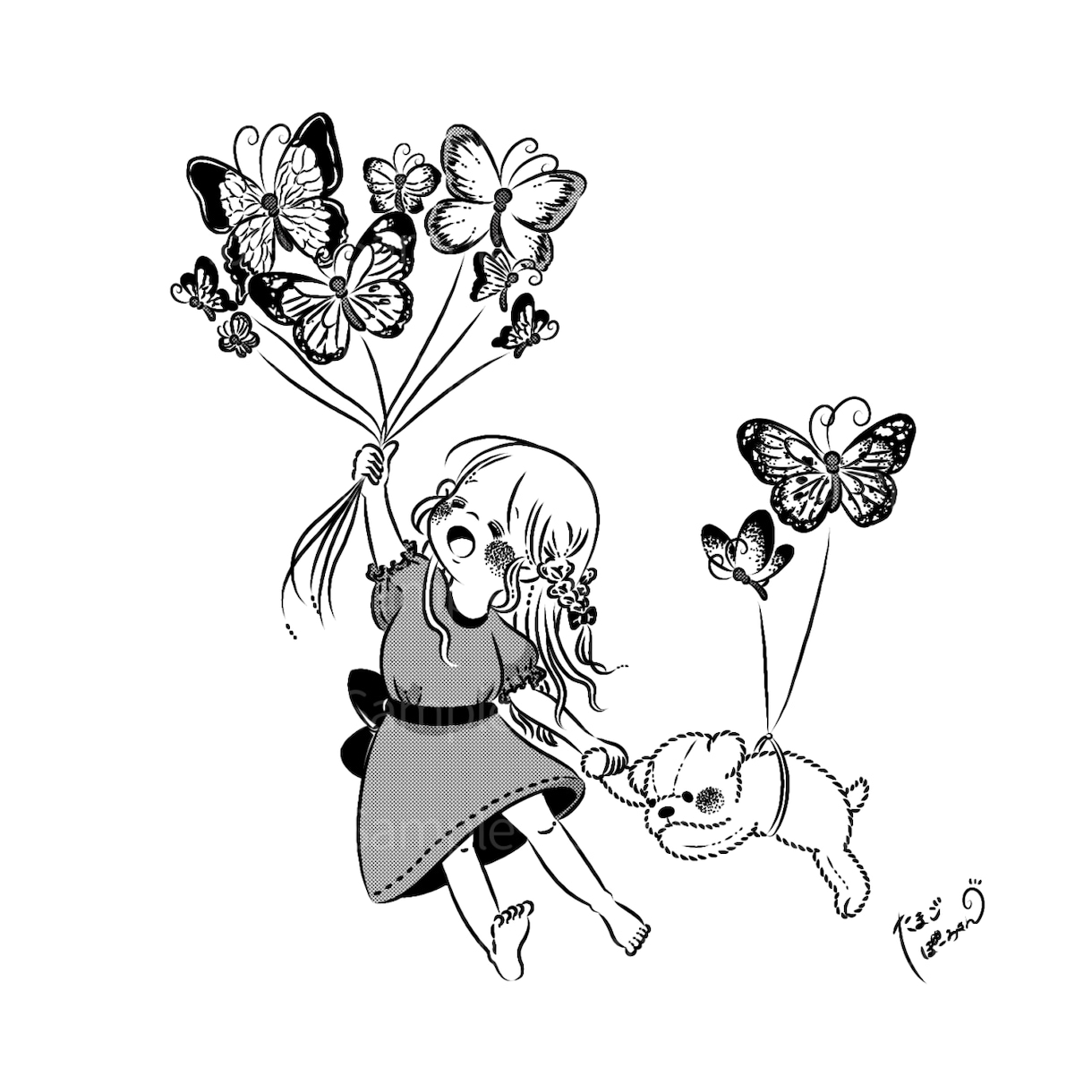 ガラスペンタッチのオシャレなイラストお描きします センスある！一目置かれる！美大卒イラストレーターがお届け！ イメージ7