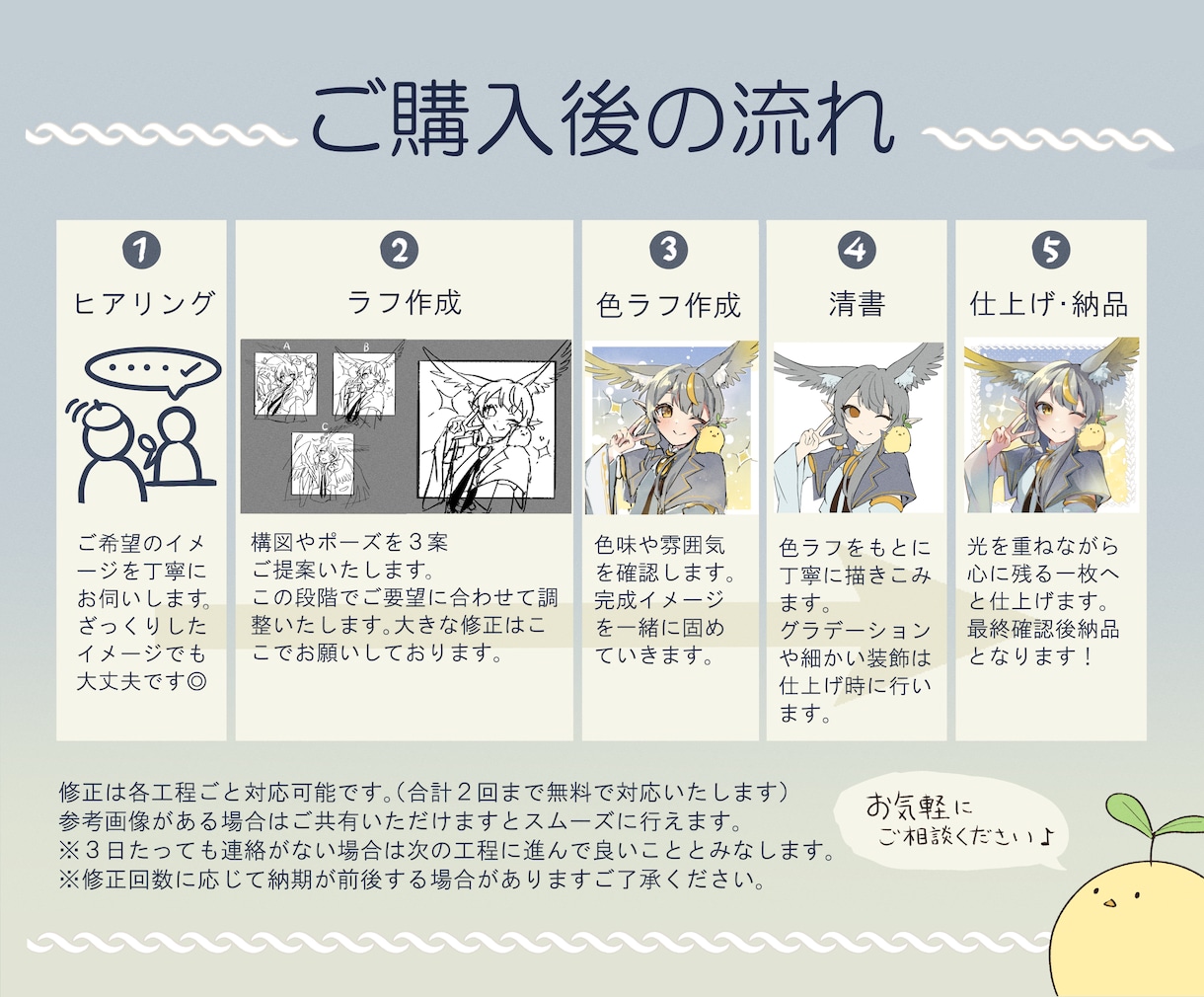 優しい光が彩る✧アイコン、一枚絵等制作いたします 【商用利用込み】サムネ おはV アイコン歌ってみたMV など イメージ2