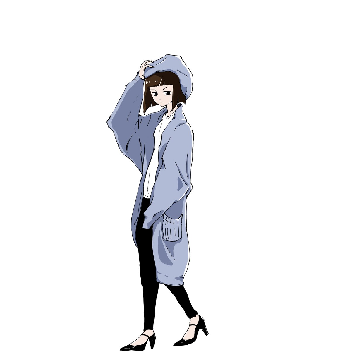 漫画っぽいタッチの線画イラストを作成いたします ペンによる描き込みで味のあるイラストをご提供します！ イメージ2