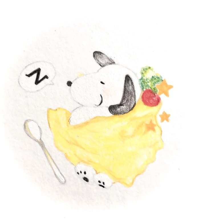 cafeのイラストを色鉛筆で描きます 色鉛筆で、手描きイラストです色鉛筆の優しいタッチのイラスト イメージ10