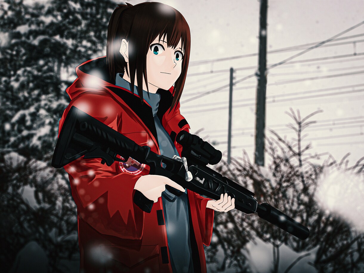 商用利用OK！高品質なイラストを提供します 銃の絵を描いてほしい方一見の価値あり！銃以外もお任せ下さい！ イメージ2