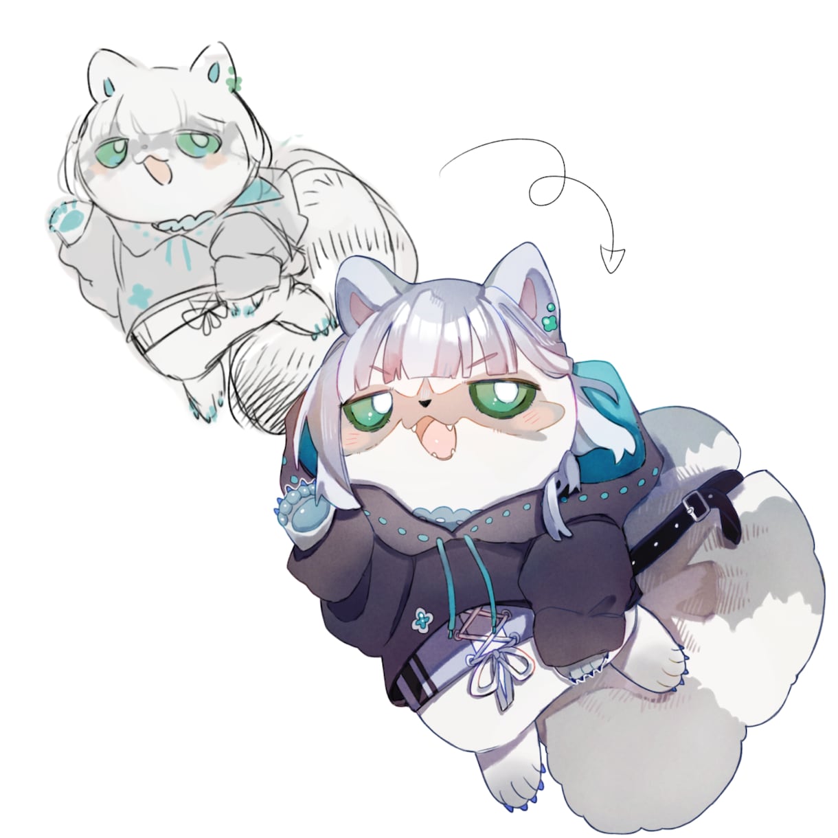 商業利用料込/ファンタジー系動物を描きます オリジナルキャラ(人間)の動物化OK/見積もり&初回ラフ無料 イメージ9
