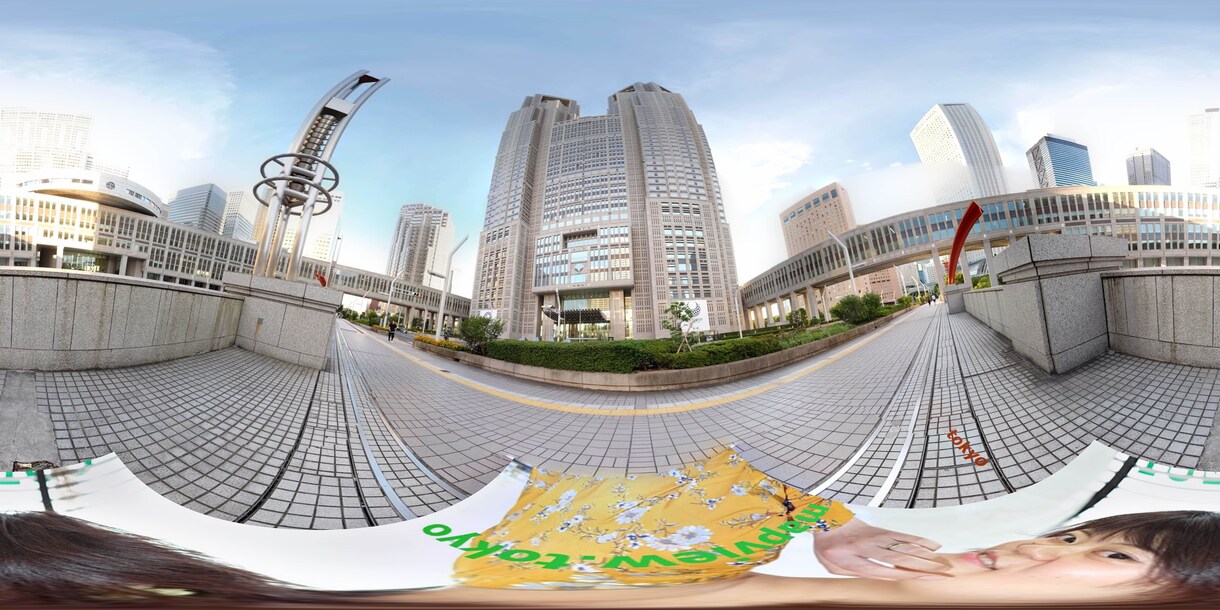 Google mapの全天球360°画像を作ります ホームページやSNSなどの媒体に使える画像です。 イメージ5