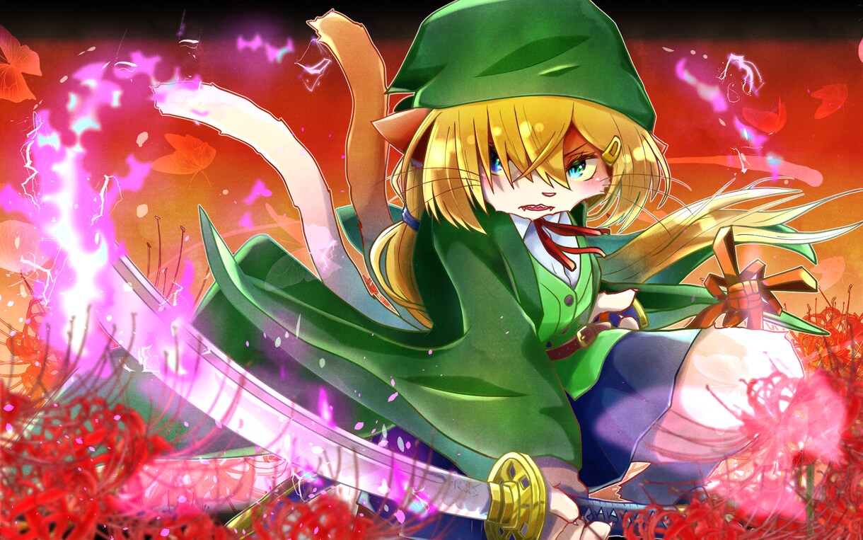 ほんのりアナログ風味のイラスト制作します SNS、動画、立ち絵、グッズ、観賞等に！ イメージ2