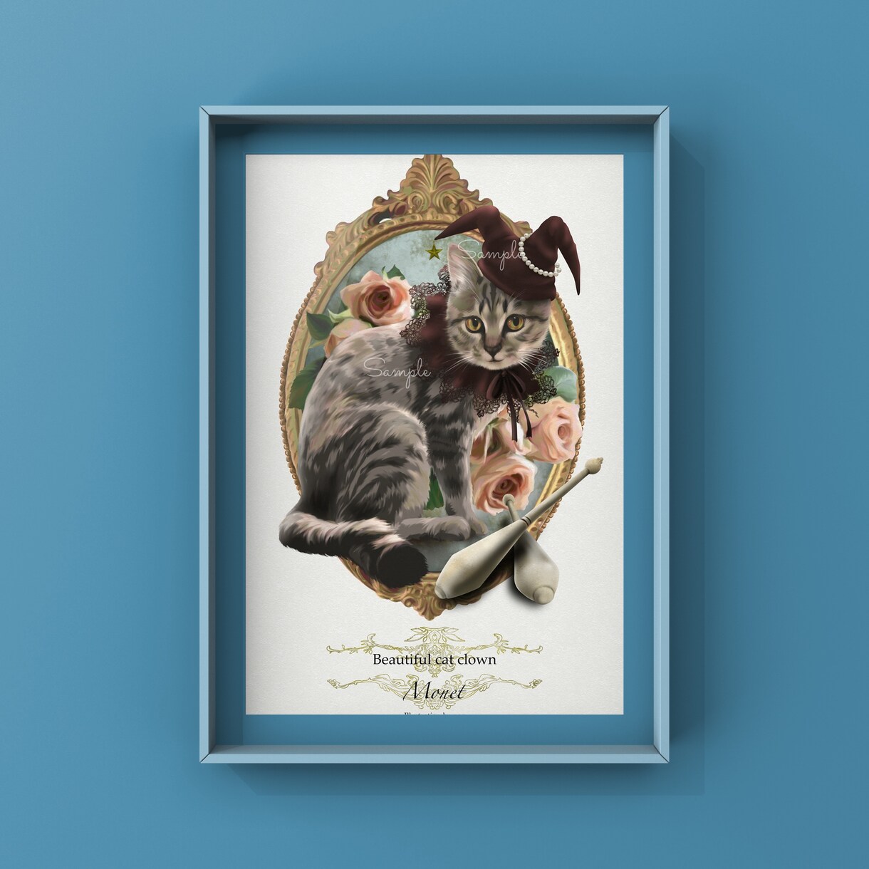 お洒落なペット・動物のイラストお描きします アイコン・肖像画・グッズ制作などに／商用オプション対応 イメージ3