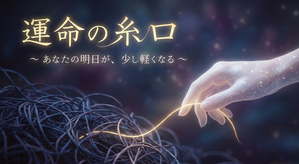 ORIA神託】あなたの重荷を下ろし、心を軽くします 苦しい「もつれ」をカードで解きます イメージ1