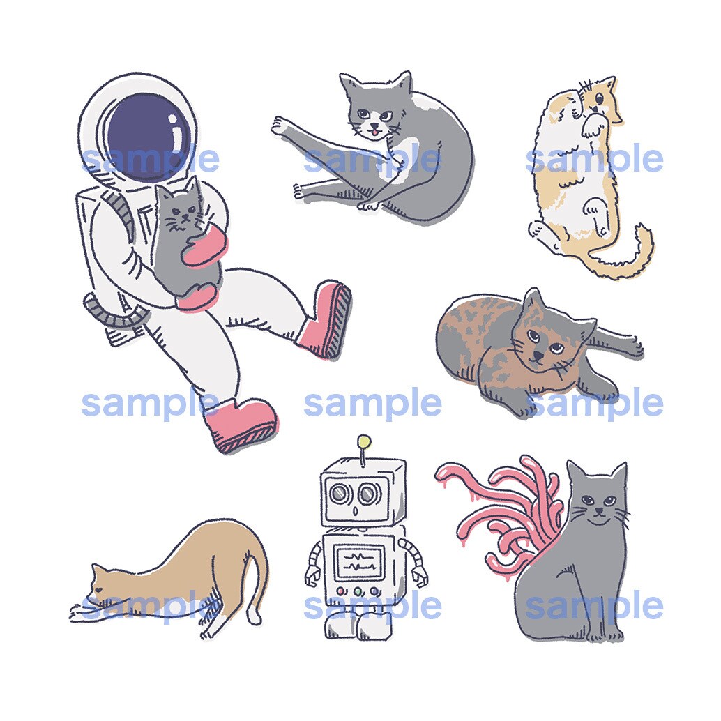ゆるかわキャラクター描きます 用途に合わせて動物やデフォルメキャラなどをお描きします イメージ3