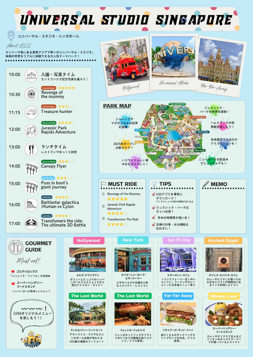 お洒落な旅行のしおり・パンフレットを作成します 素敵な旅の一助になること間違いなし！ イメージ3