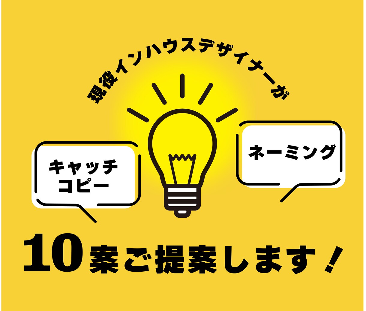 現役インハウスデザイナーが10案ご提案します 商品名やブランド名、キャッチコピーなどご相談ください！ イメージ1
