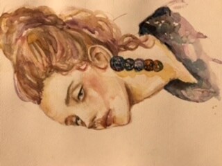 水彩で似顔絵描きます 写真を見てこころで感じたままの色を紙の世界へ♪ イメージ3