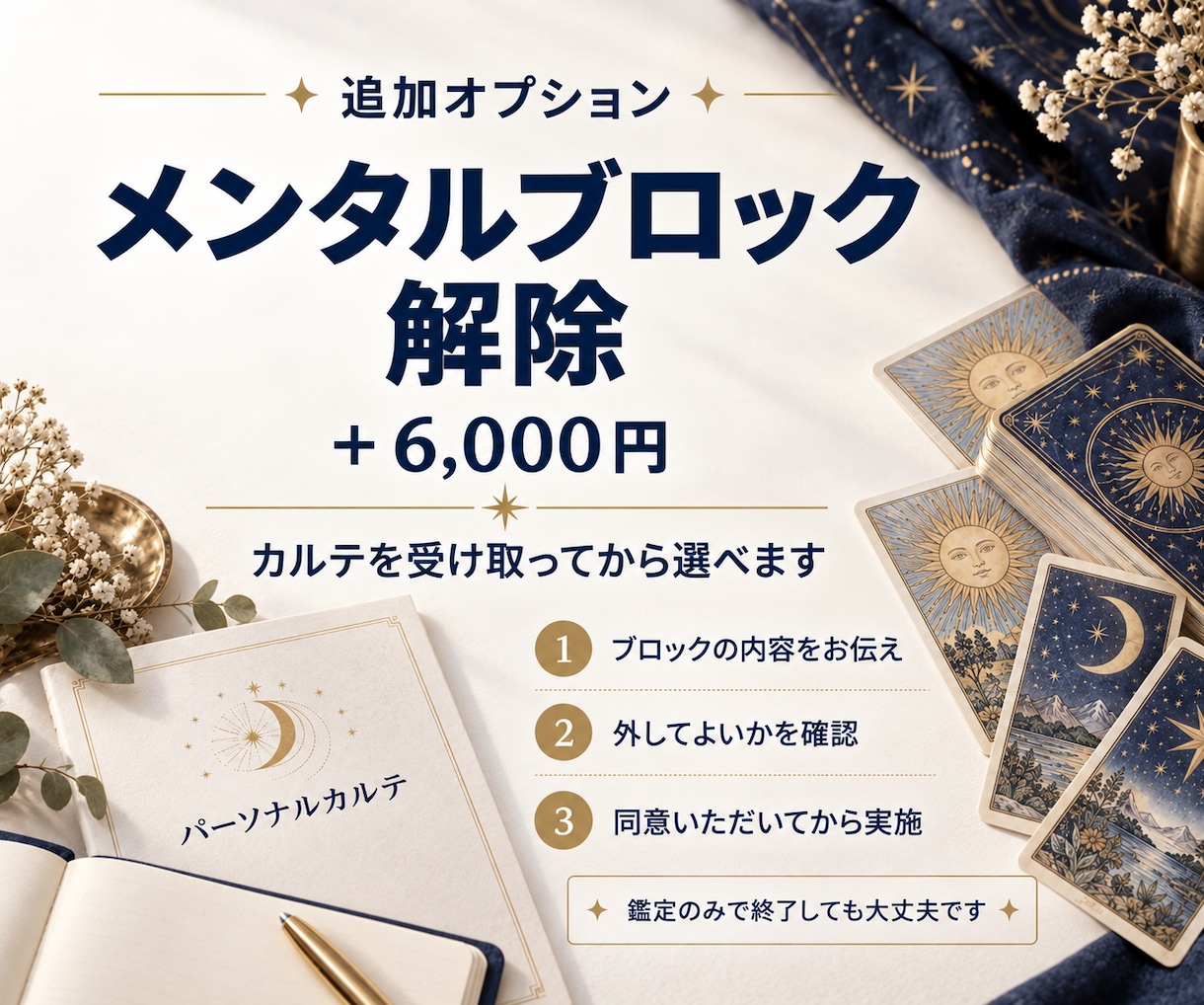 強みと繰り返す悩みを占いで読み解きます タロット×ホロスコープの鑑定を自分説明書PDFでお届け イメージ6