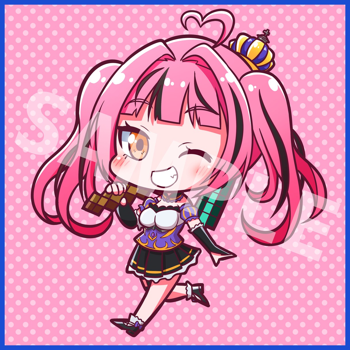 SNSアイコン・Twitchスタンプ等描きます かわいいミニキャラは任せて下さい！ イメージ4