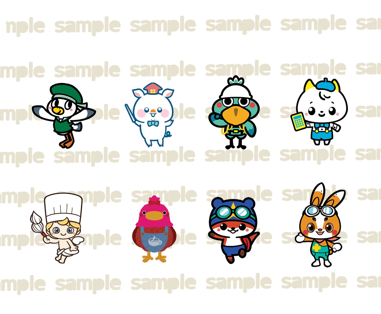 親しみやすい・ポップなゆるキャラ作成いたします 個人・企業・店舗様の顔になるマスコットキャラクター！ イメージ6
