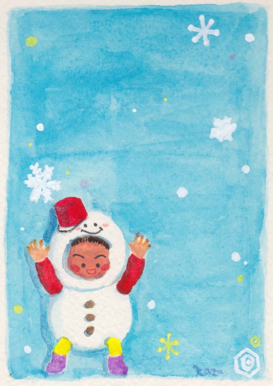 ご希望のモチーフで♪ほのぼのイラストお描きします 【原画orデータ】お花や子ども、動物のイラストをお探しなら♪ イメージ4
