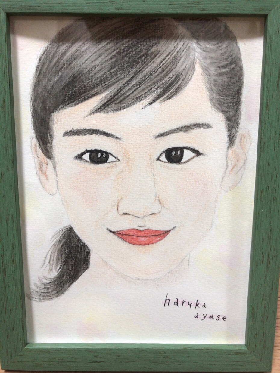 お子さんのお写真を絵にします フレーム付き＊可愛い姿を絵として残しておかれませんか？☆ イメージ3