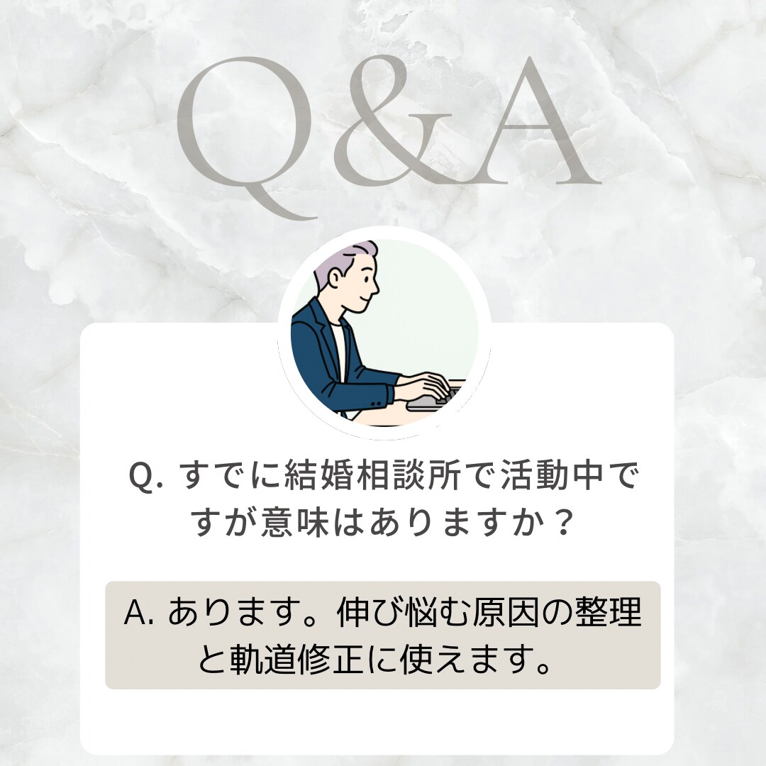 婚活カウンセラーゆーさくが結婚相談所の攻略教えます 結婚相談所選びから結婚相談所を効率良く活用するノウハウ イメージ3