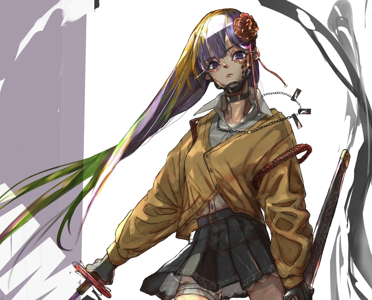 キャラクター、背景等のイラストを作成致します 様々なテイストの絵をお描き致します。お気軽にご相談下さい！ イメージ2