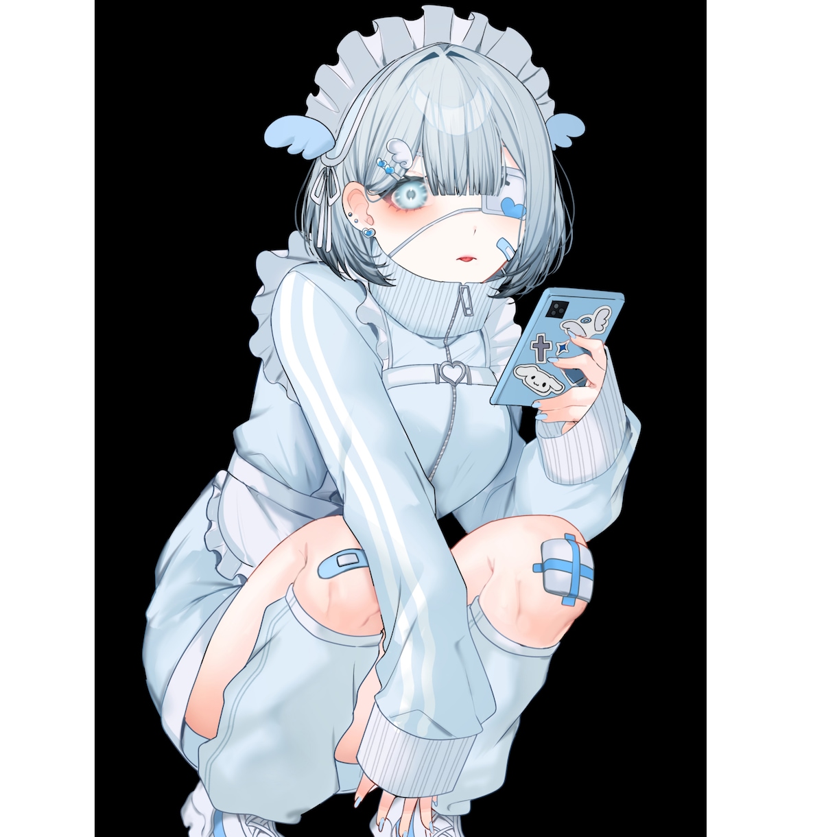 目が魅力的な一枚絵制作いたします 可愛くて、美しく、艶やかな女性描きます！ イメージ5