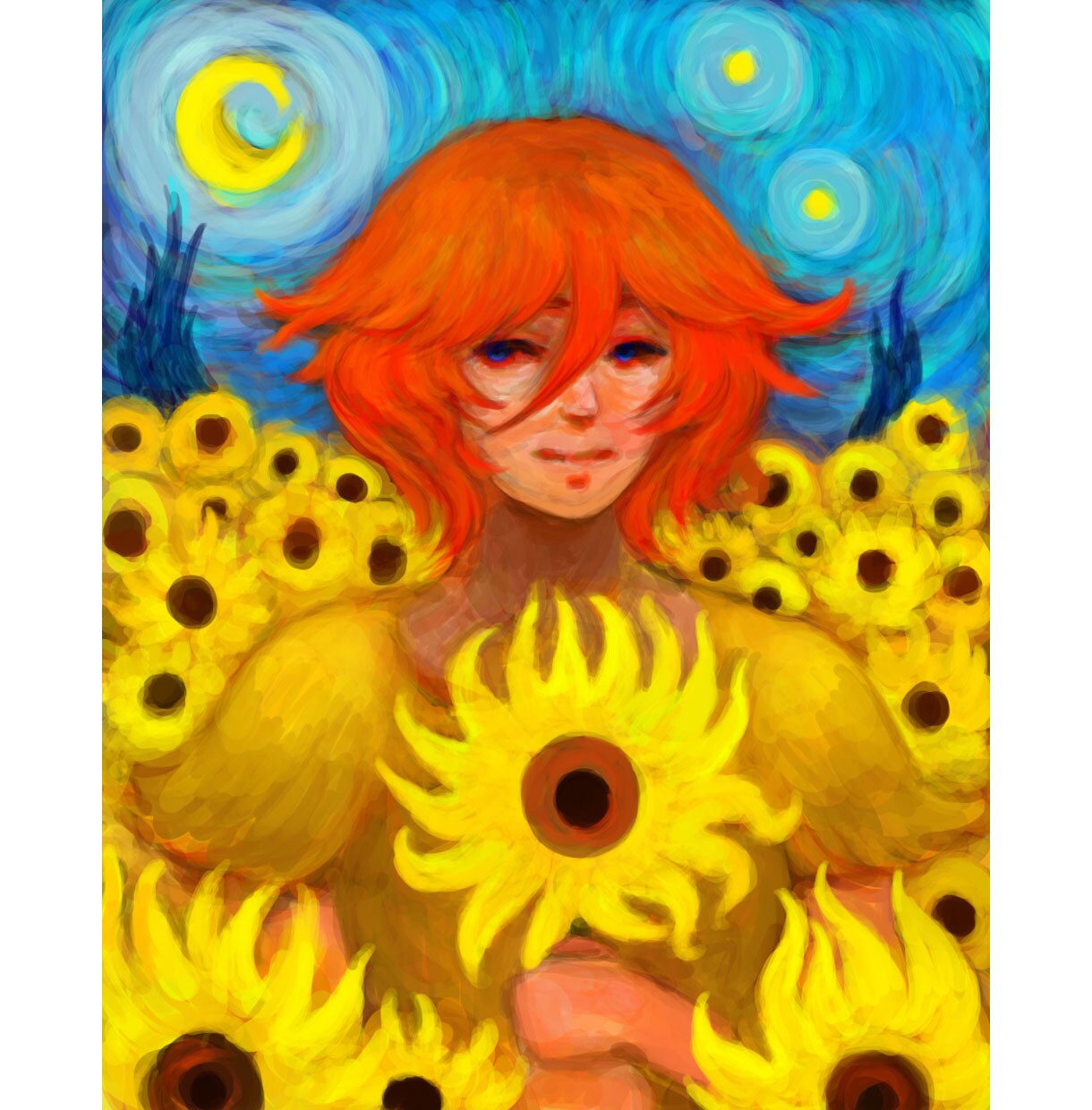 絵画風のイラストを制作致します 一味違ったイラストを制作します イメージ10