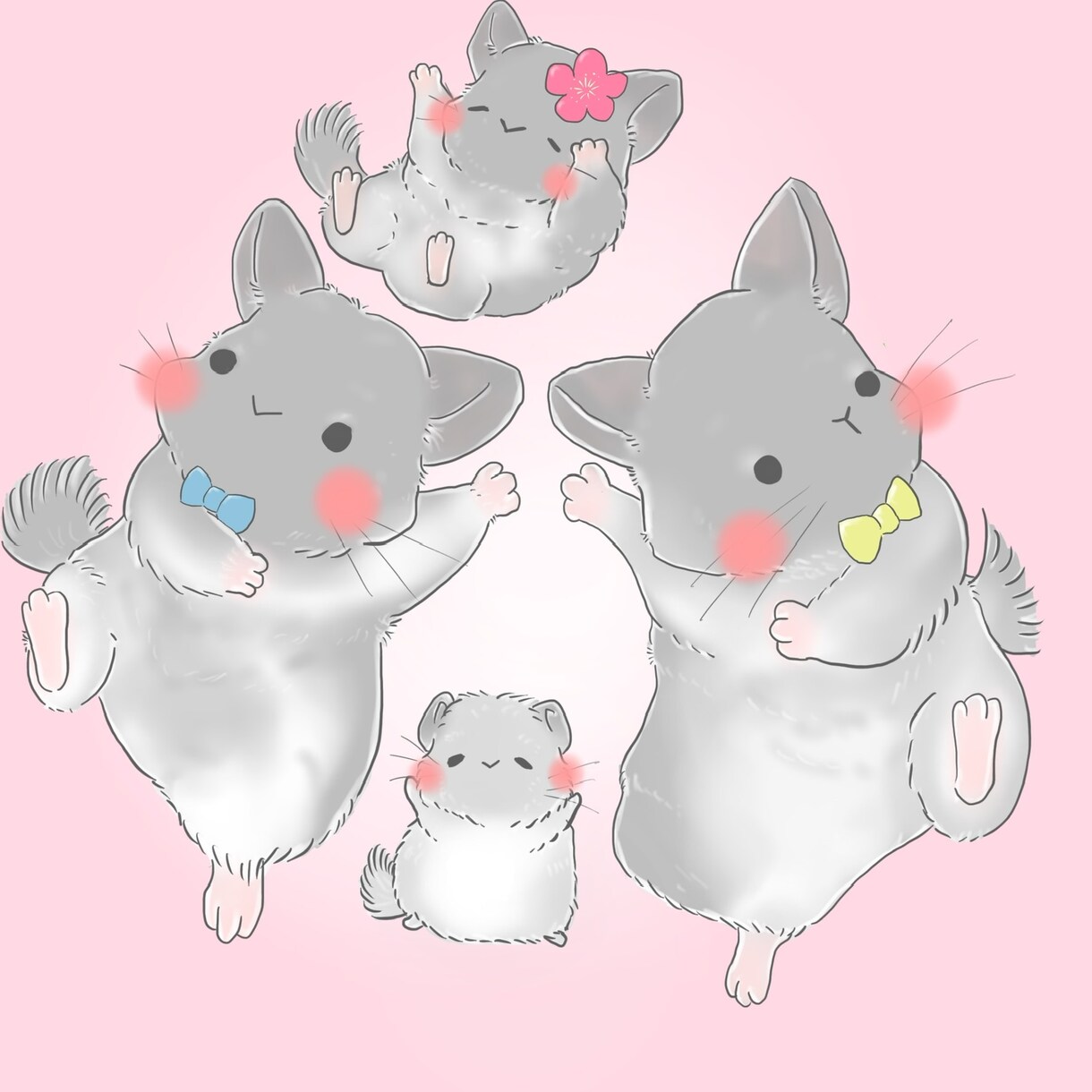 かわいいペットのSNSのアイコン描きますます チンチラならお任せ！かわいく癒されるアイコンにしませんか？ イメージ7