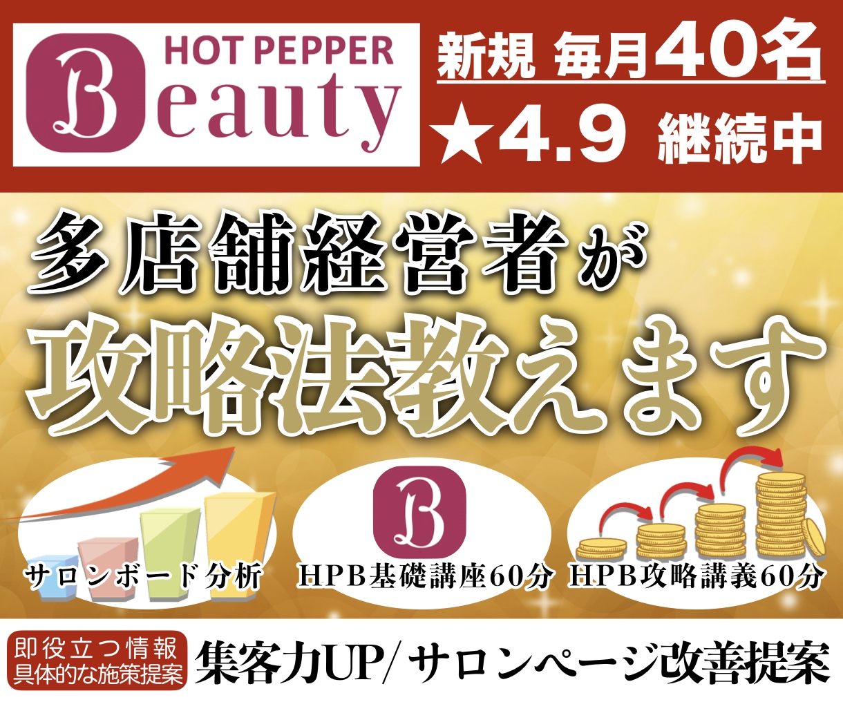 💬Coconara｜Hot Pepper (HPB) Strategy/Basic Course mk620 5.0…