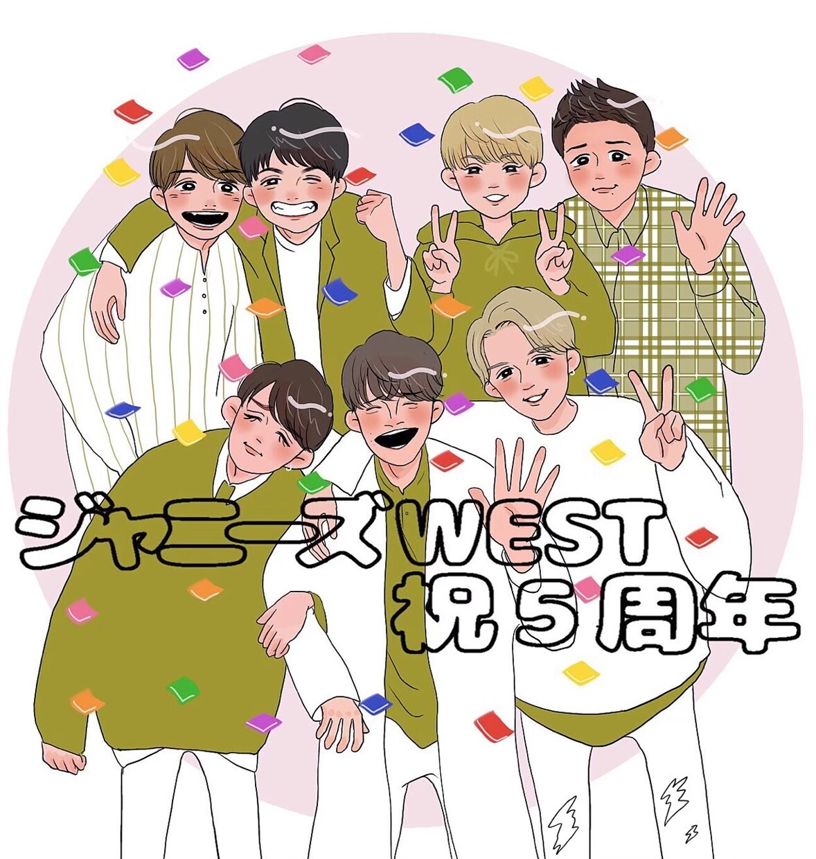 かわいいを詰め込んだ似顔絵やイラスト描きます SNSのアイコンや似顔絵のプレゼントなど、何でもどうぞ！ イメージ8