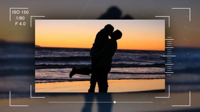 2分間の衝撃！インパクトのあるオープニングにします モノトーン調の大人カッコイイ映像で結婚式をスタートさせよう！ イメージ2