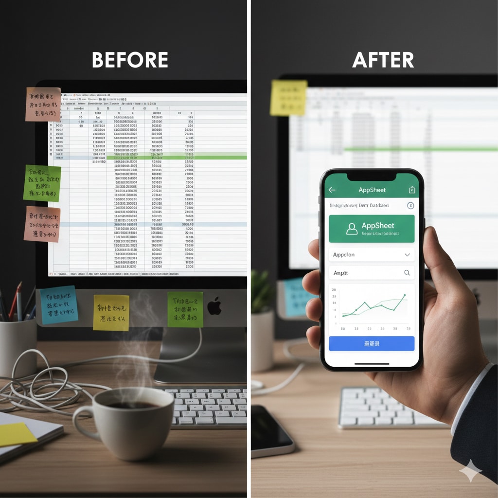 AppSheetで現場Excelをスマホ化します 【実績作り限定】今ならモニター価格！（1名様！） イメージ1