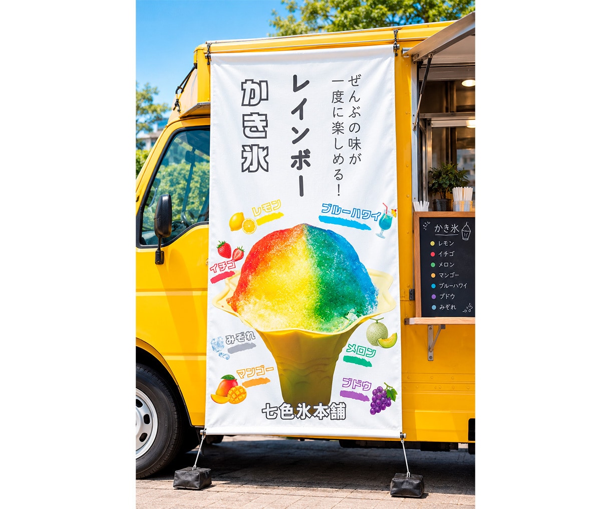 のぼり・タペストリー・看板デザイン制作します 丸投げもOK！3案提案！遠くからでも目立つ販促デザイン イメージ9