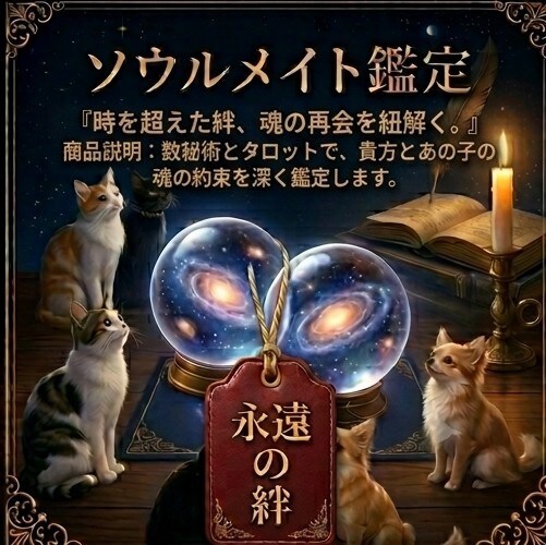 前世からの絆あなたとペットの魂の約束を紐解きます 魂の約束あなたとペットの前世からの絆を優しく紐解きます イメージ1