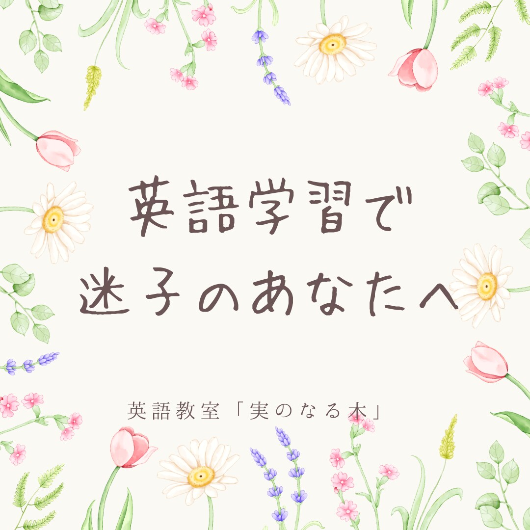 目標に応じた英語学習の道筋をご提案致します ～英語学習で迷子のあなたへ。細かいアドバイスをご提供します～ イメージ1