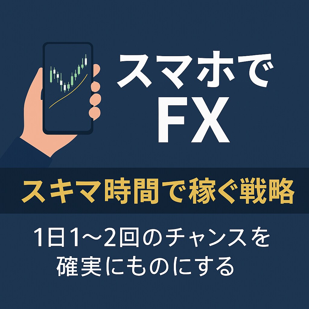 今はスマホだけでもトレード出来てしまいます スマホのみ！時間がないサラリーマンの方や主婦の方必見！ イメージ1