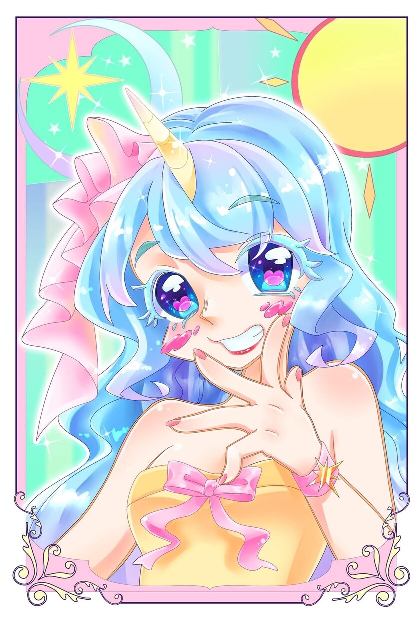 あなたのユニコーンちゃん描きます あなたのユニコーンちゃんをかわいく届けます♡メッセージ付き！ イメージ6