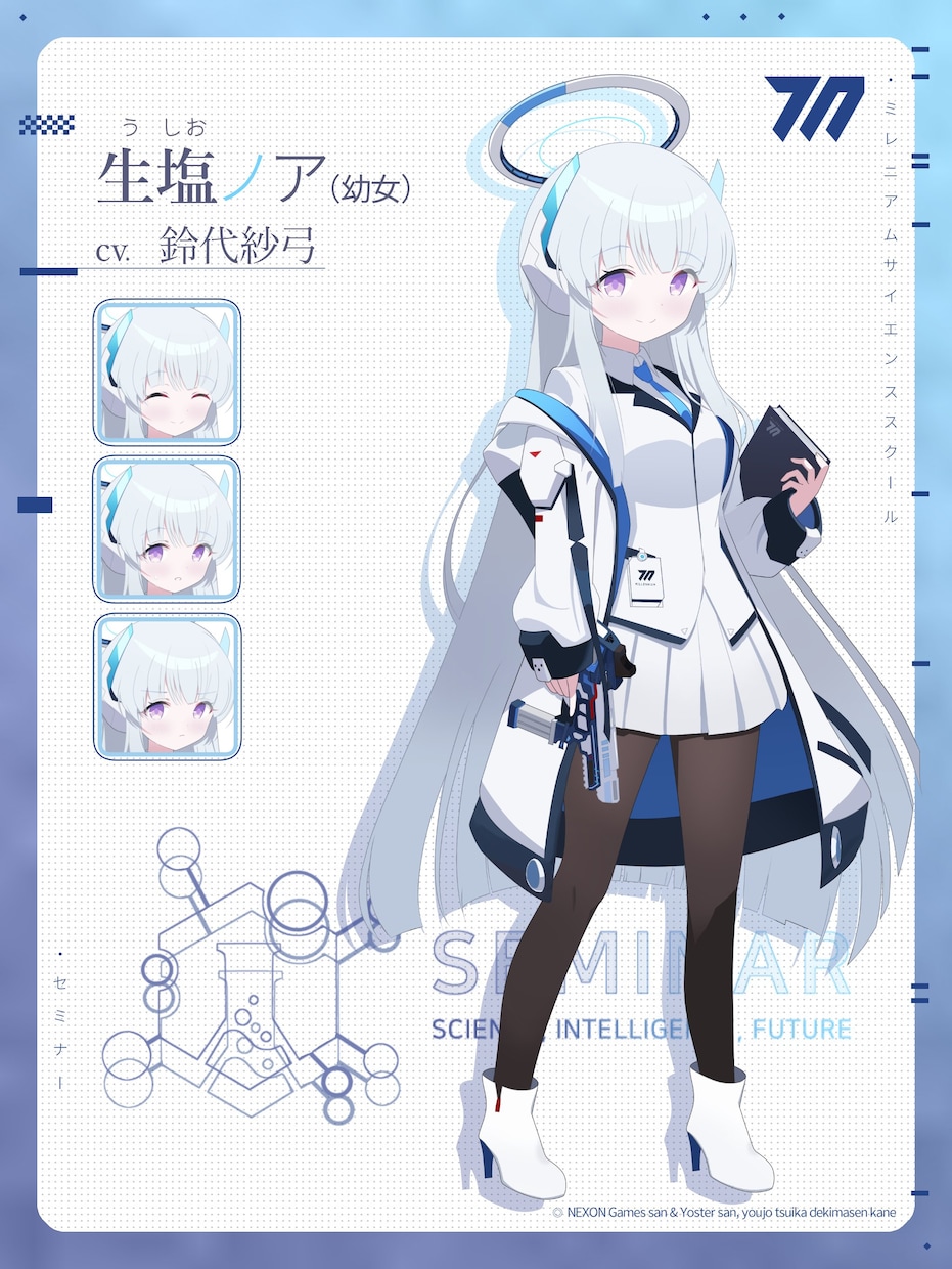 ブルアカ風イラスト描きます 一枚絵が欲しい！グッズに使いたい！など イメージ3