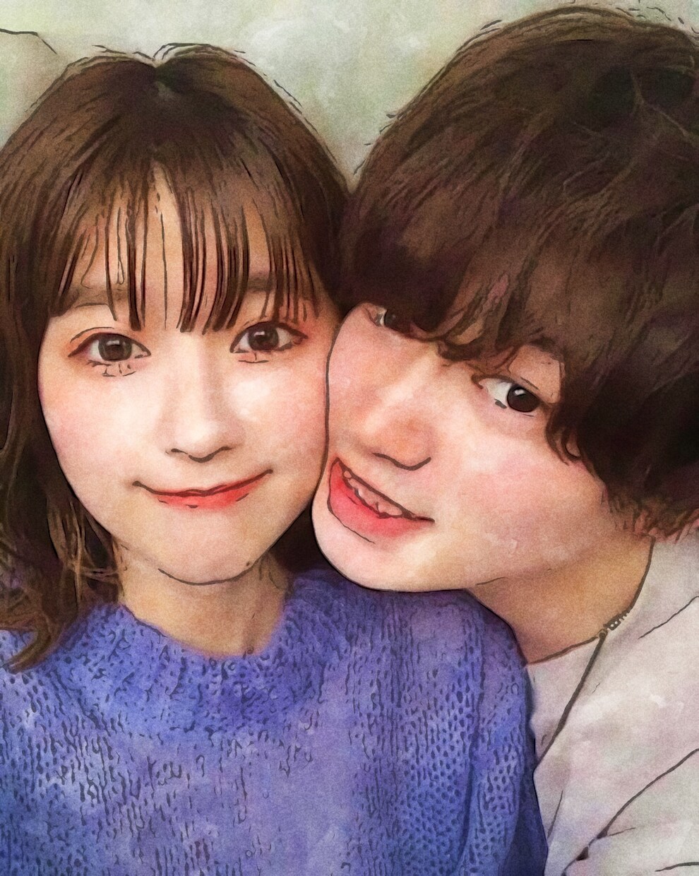 写真を水彩画に加工します お写真を加工して水彩画風のイラストをかきます！ イメージ2