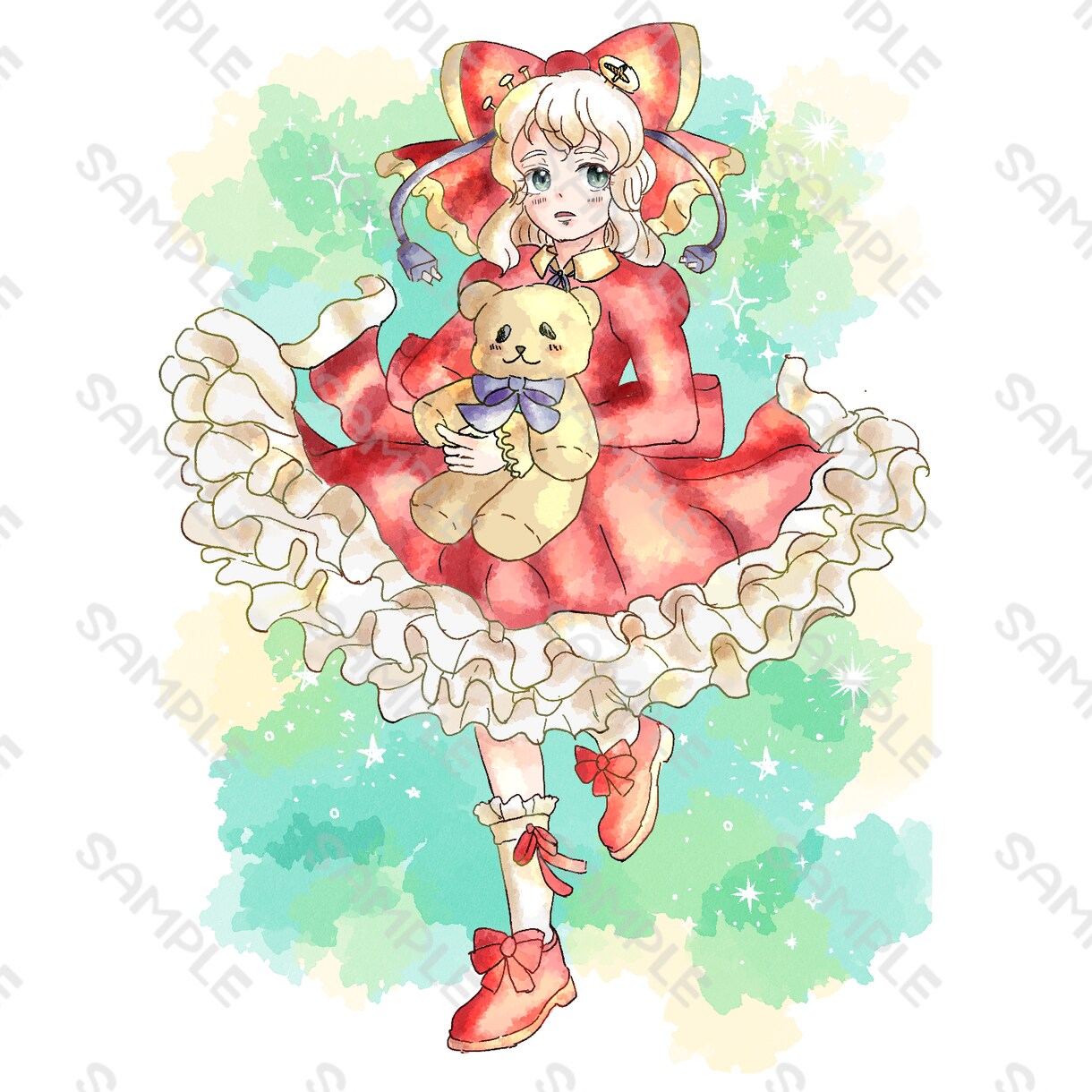 手書き風のかわいらしいイラストを作成します ふわふわした可愛いイラストを描けます イメージ2