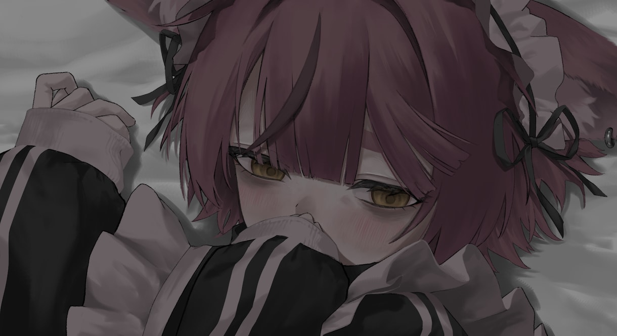 不穏な空気を纏ったイラストお描きします 世界観を重視した一枚絵/サムネイル/アイコンなどに イメージ2