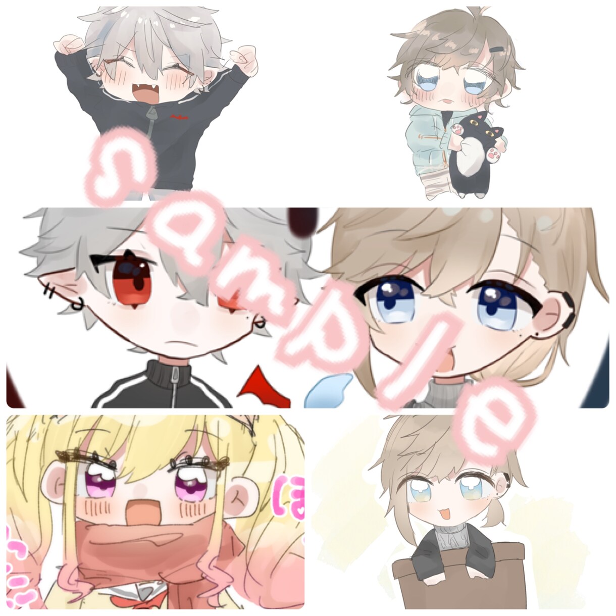 基本なんでも描きます 可愛い系統得意です！早めの納品を目指しています！ イメージ2