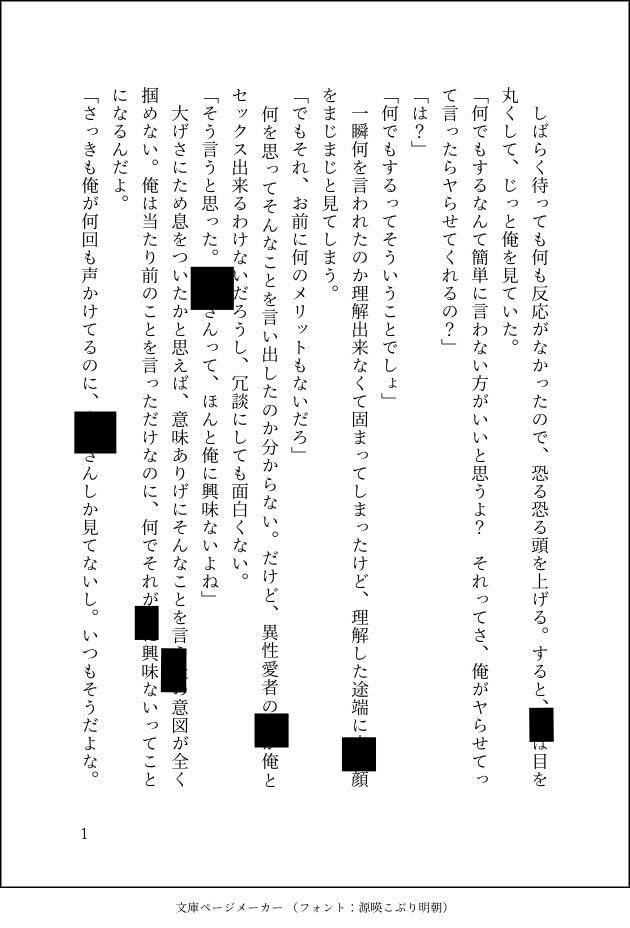 オーダーメイドの小説を書かせて頂きます 自分好みのこだわり小説が読みたい方向け イメージ4