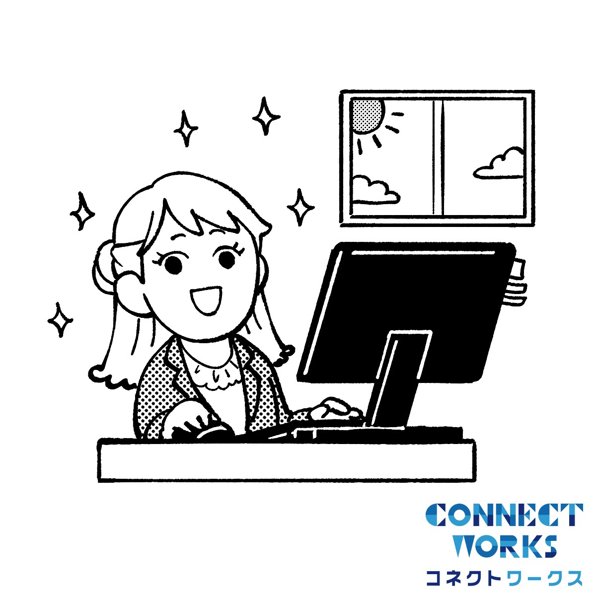 カットイラスト制作いたします シンプルかわいいカットを制作します！アイコンにも♪ イメージ3