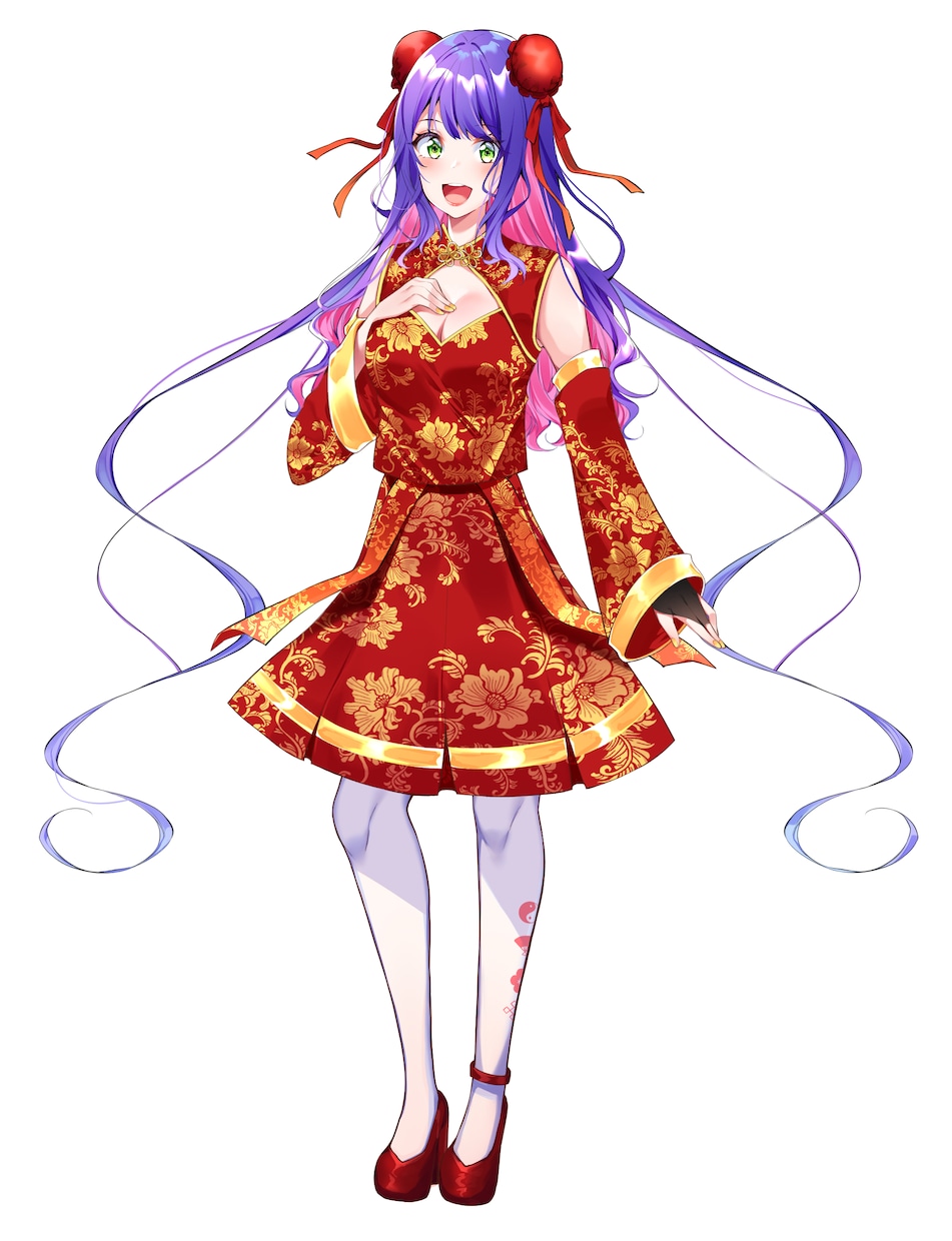 修正無制限！可愛い女性キャラクターデザイン描きます 鮮やかな塗りが得意！細かい装飾にもこだわった女の子を描きます イメージ3