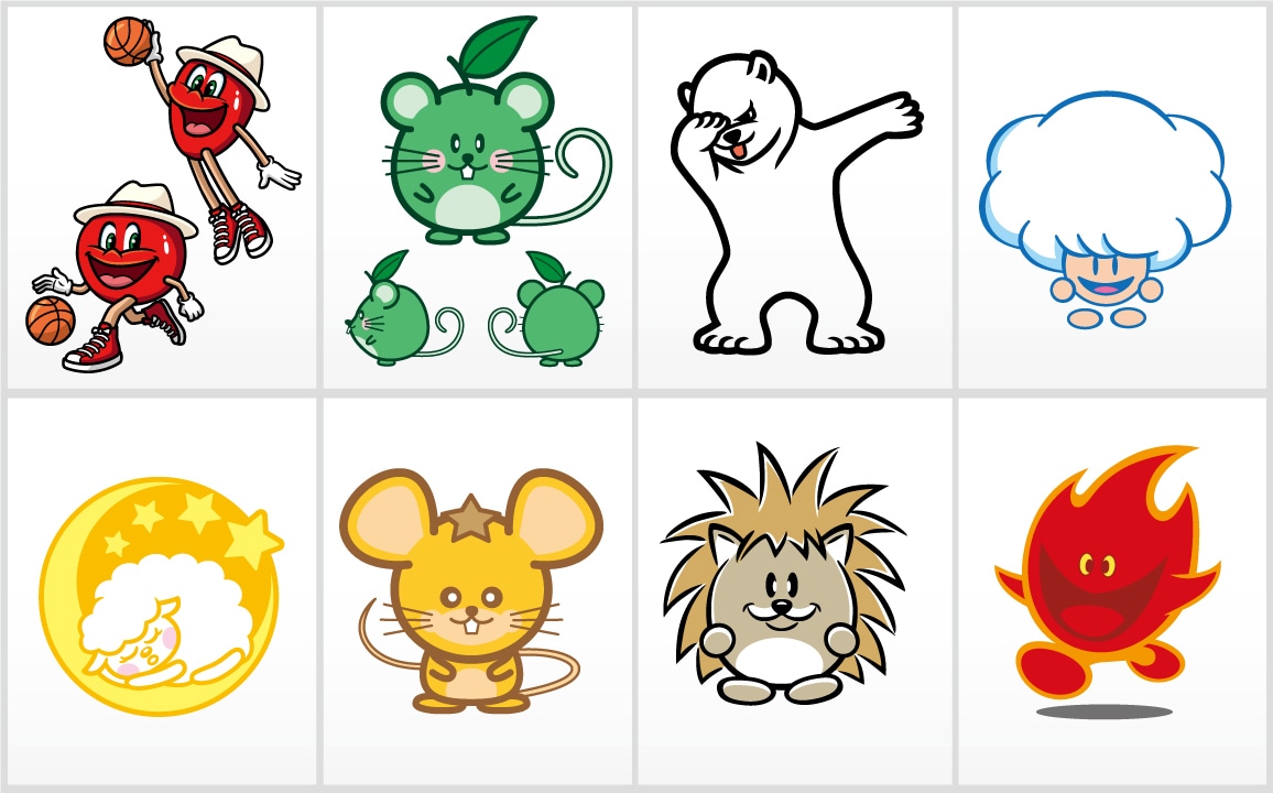 グラフィックアーティストがキャラクターを制作します コミックタッチで親しみやすいキャラクターデザインを提供します イメージ5