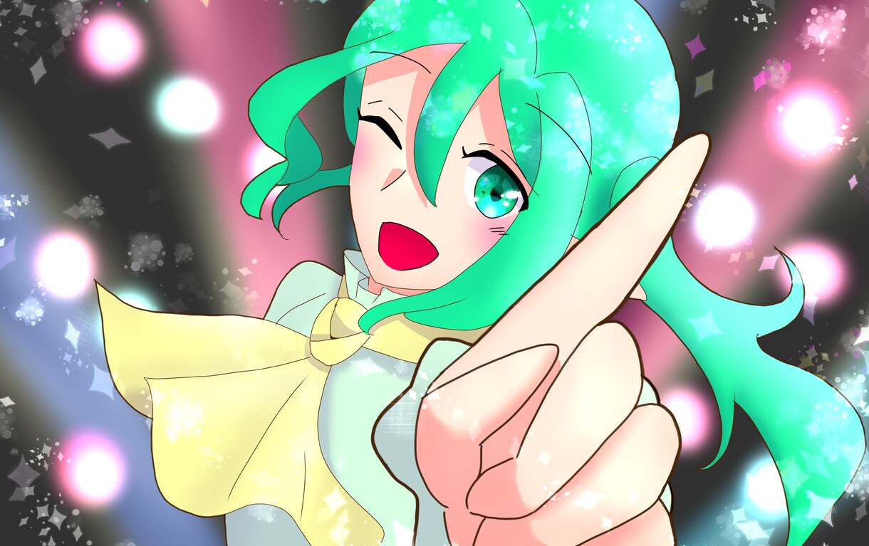 キラキラお目目に自信あり！イラスト描きます アイコン、ヘッダー、立ち絵、グッズなど！商用利用OK！ イメージ1
