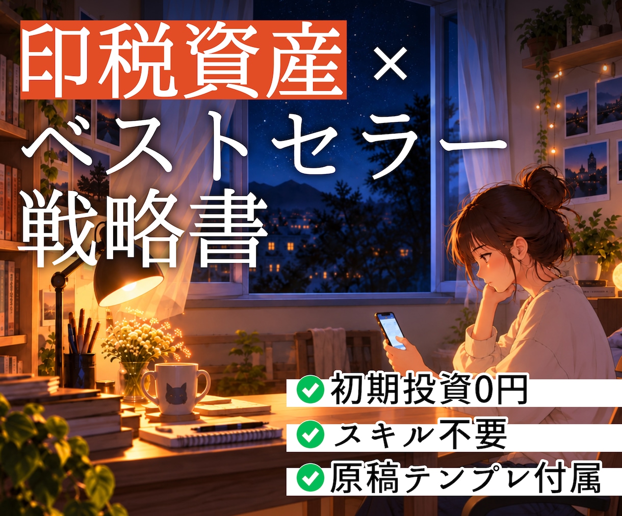 Kindle副業初心者におすすめの戦略おしえます 印税｜ベストセラー｜電子書籍｜在宅｜主婦｜スマホ｜ビジネス イメージ1